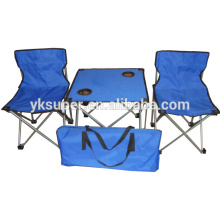Table de pique-nique pliante facile et chaises pour le camping et le pique-nique en plein air